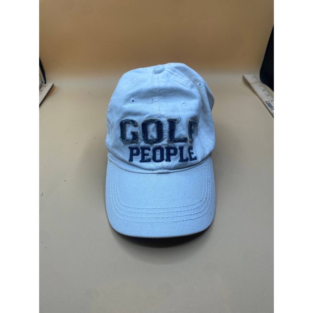 Golf People Cap Strapback We‎ People By Pavilion OSFA White Adjustable Outdoor